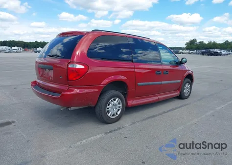 2006 Dodge Grand Caravan Se from USA, damaged, VIN 1D4GP24R16B695622
